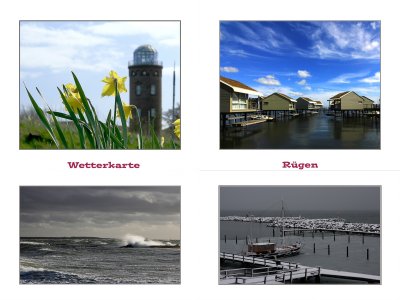 Q4 20 03 Wetterkarte R├╝gen (9. Platz) | Dirk-R | 