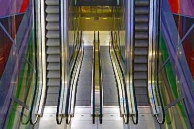 G7 Ausstellung 16 Rolltreppe Markthalle Rotterdam RH scaled | Bernd-W | 