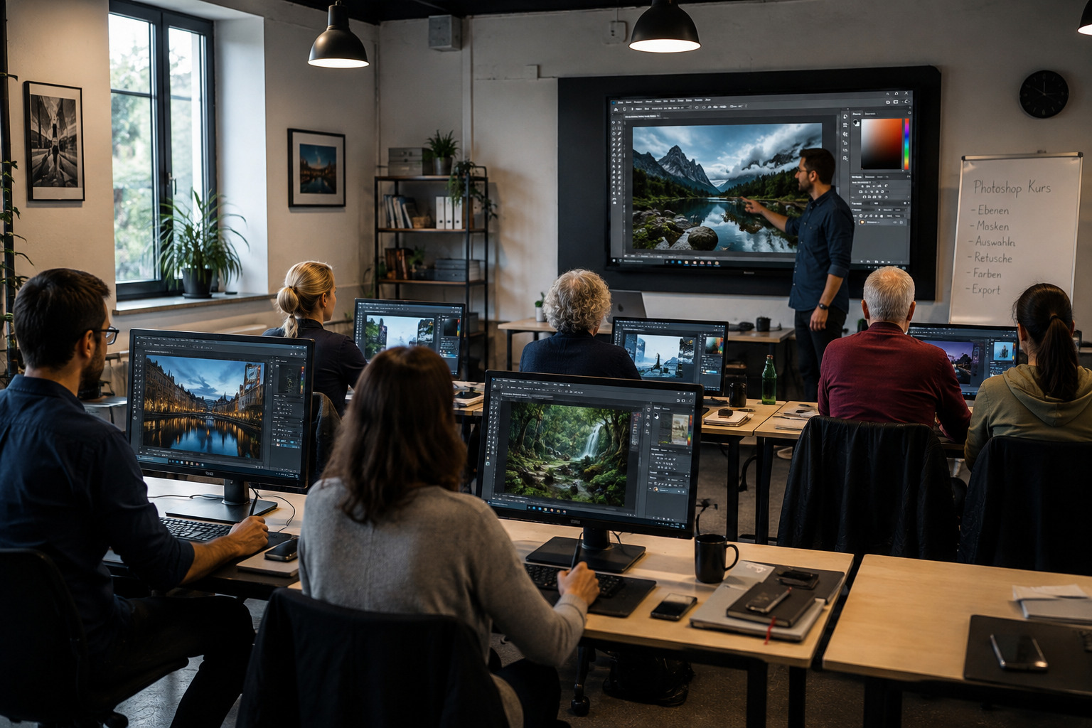 Photo-Bearbeitung lernen